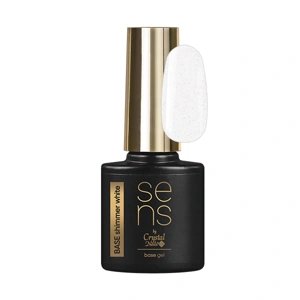 Crystal Nails Sens Base Gel - Shimmer White 4ml főképe